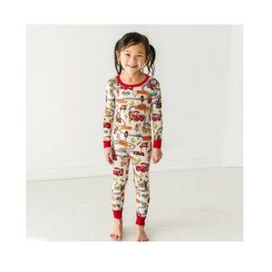 NWT Little Sleepies Disney Pixar Cars Radiator Springs Pajamas Pants Set Sz 4t